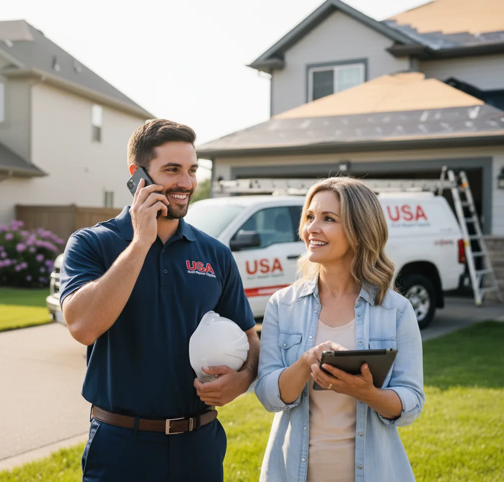 USA Roof Repair Experts customer support in Cudahy